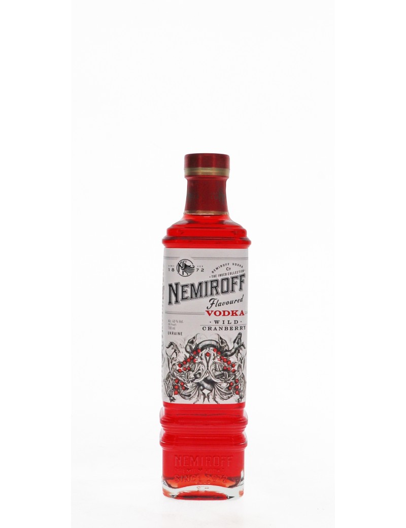 VODKA NEMIROFF WILD CRANBERRY 40°   70CL