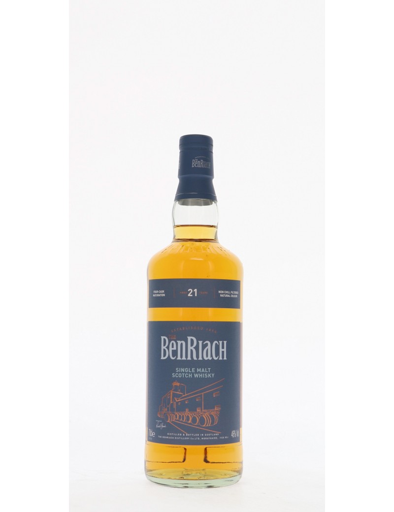 WHISKY BENRIACH 21 ANS 46°   70CL