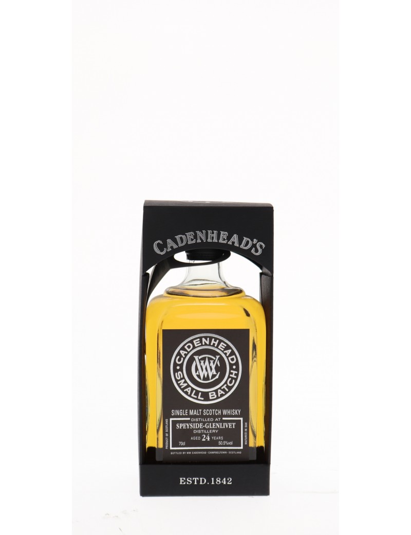 WHISKY CADENHEAD'S SPEYSIDE 24 ANS 50,5°   70CL