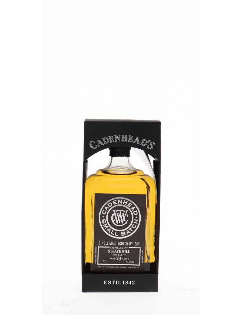 WHISKY CADENHEAD'S STRATHMILL 23 ANS 47,2°   70CL