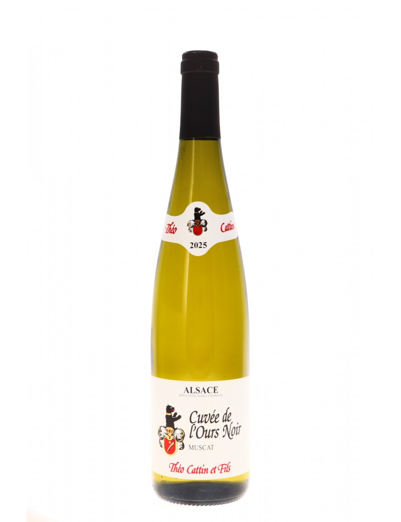 ALSACE MUSCAT CUVEE DE L'OURS NOIR THEO CATTIN