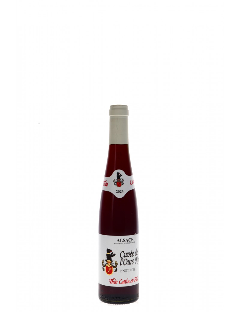 ALSACE PINOT NOIR CUVEE DE L'OURS NOIR THEO CATTIN 375ml