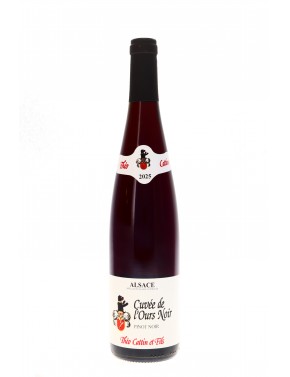 ALSACE PINOT NOIR CUVEE DE L'OURS NOIR CATTIN