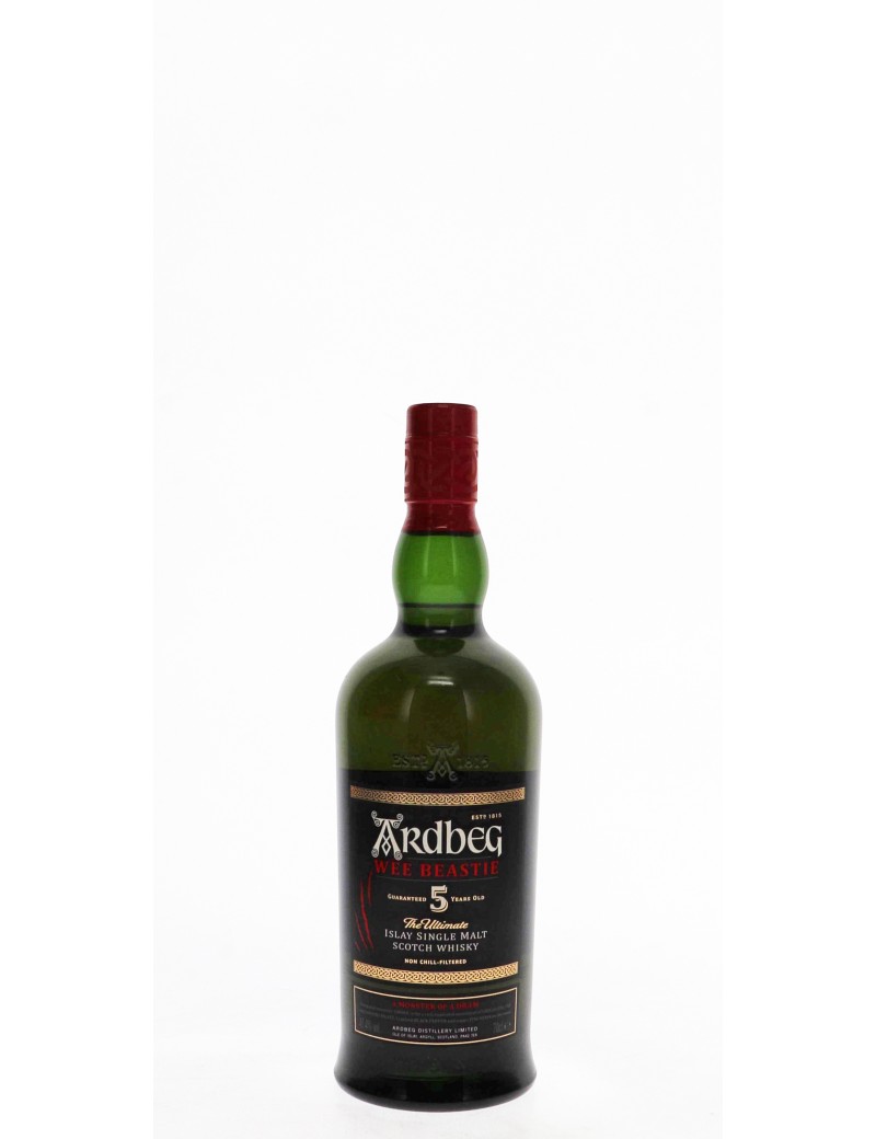 WHISKY ARDBEG 5 ANS WEE BEASTIE 47,7°   70CL