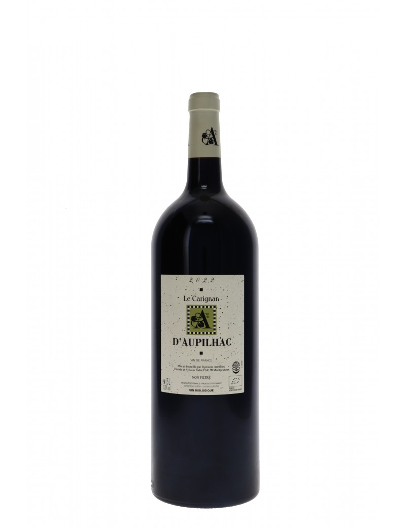 VIN DE FRANCE LE CARIGNAN DOMAINE D'AUPILHAC Magnum