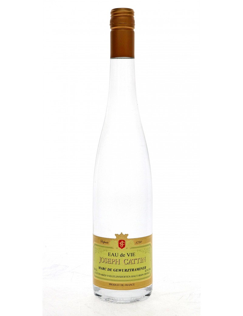 MARC DE GEWURZTRAMINER JOSEPH CATTIN 45°   70CL