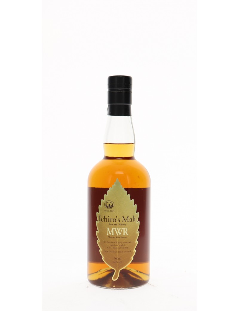 WHISKY ICHIRO'S MIZUNARA WOOD RESERVE 46°   70CL