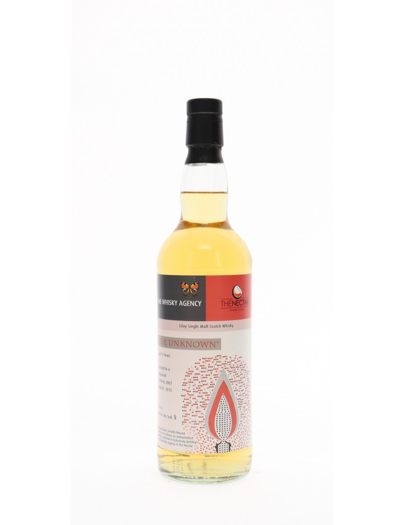 WHISKY THE WHISKY AGENCY THE UNKNOWN 8 ANS 47,9°   70CL