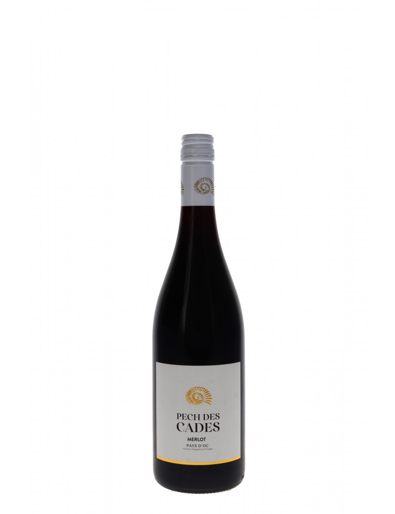 IGP PAYS D'OC MERLOT DOMAINE PECH DES CADES