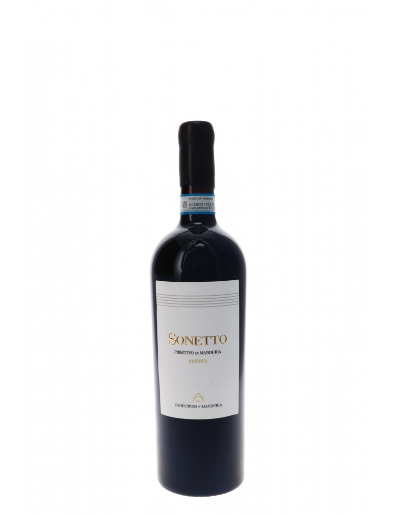 PRIMITIVO DI MANDURIA RISERVA SONETTO PRODUTTORI DI MANDURIA