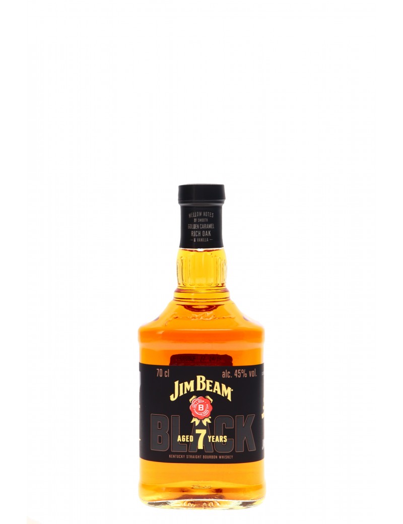 WHISKY JIM BEAM BLACK 7 ANS 45°   70CL