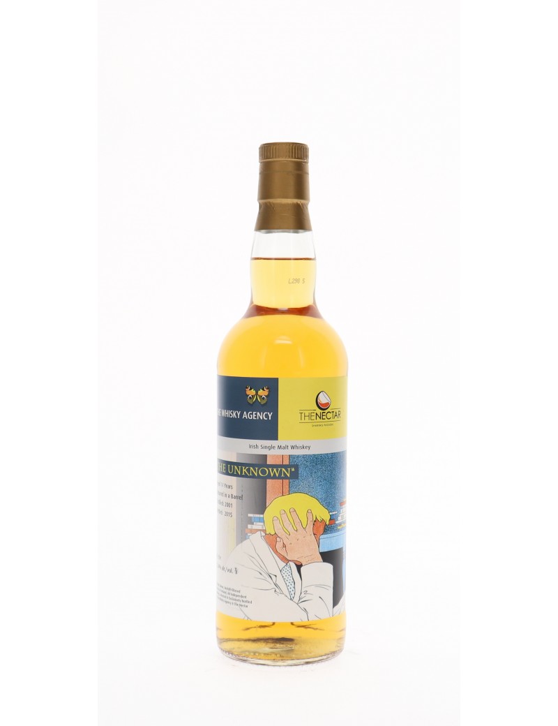 WHISKY THE WHISKY AGENCY THE UNKNOWN 14 ANS 52,4°   70CL