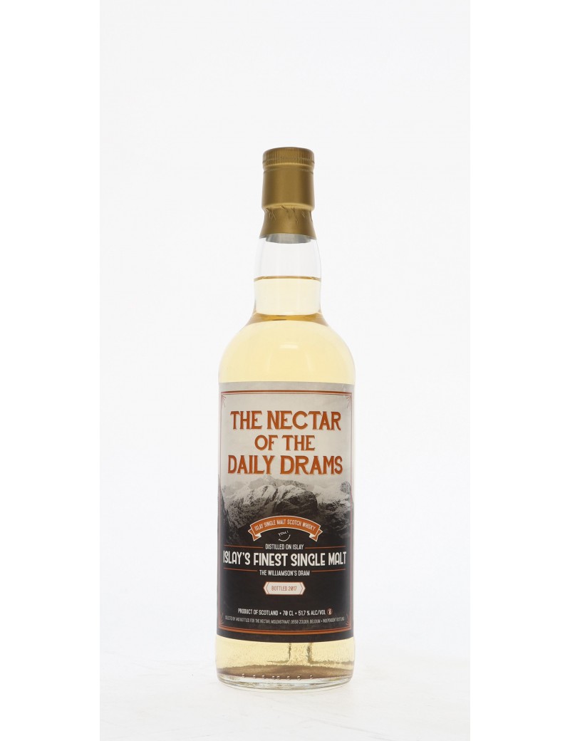 WHISKY THE DAILY DRAMS ISLAY'S FINEST SINGLE MALT 51,7°   70CL