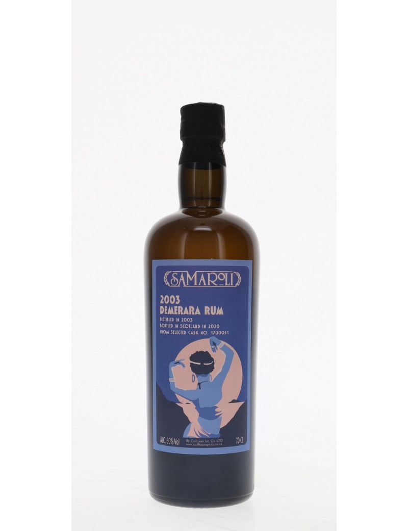 RHUM SAMAROLI DEMERARA 2003 - 2020   50°   70CL