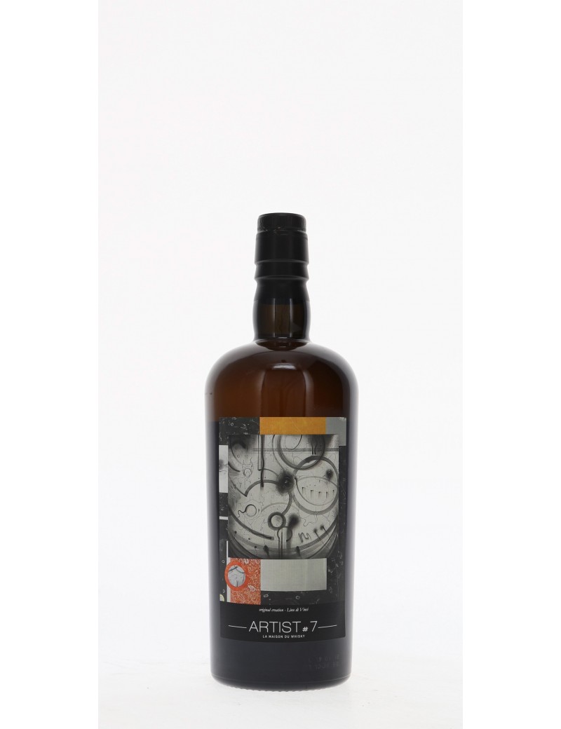 WHISKY LA MAISON DU WHISKY ARTIST 7 COMPASS BOX 70th VELIER55°   70CL