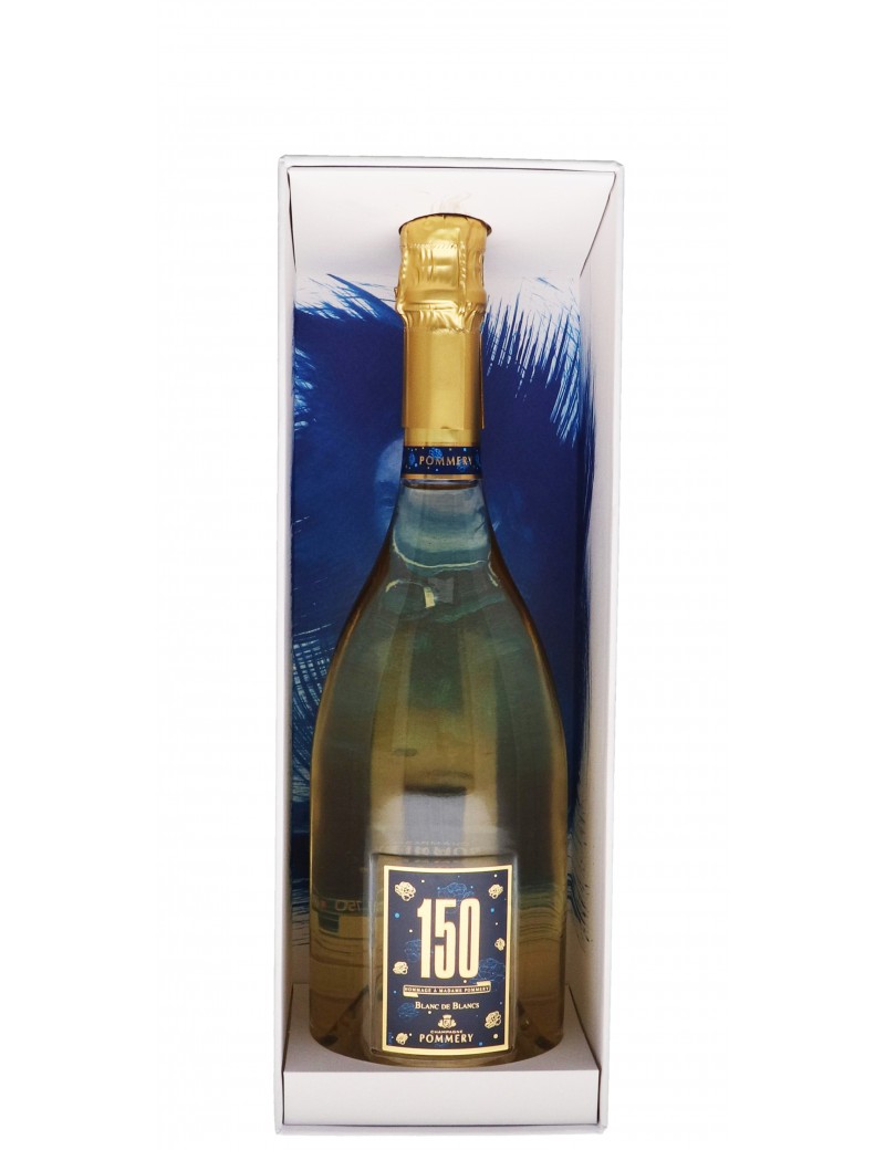 CHAMPAGNE POMMERY 150 ANS HOMMAGE BLANC DE BLANCS