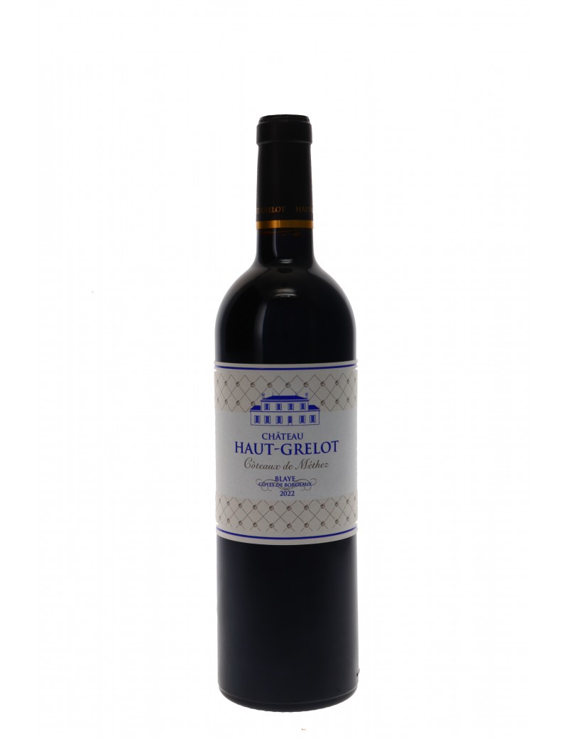 BLAYE COTES DE BORDEAUX ROUGE COTEAUX DE METHEZ CHATEAU HAUT GRELOT