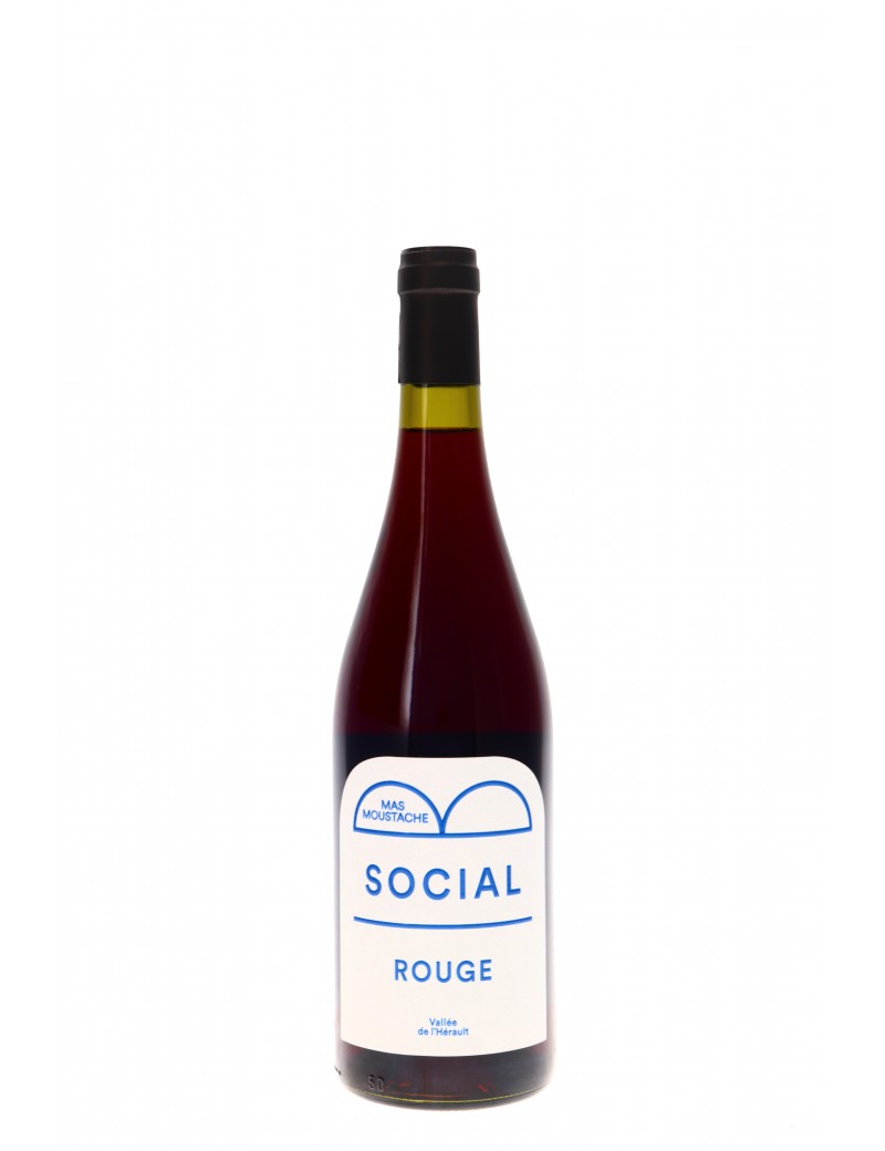  IGP PAYS D'HERAULT SOCIAL ROUGE MAS MOUSTACHE