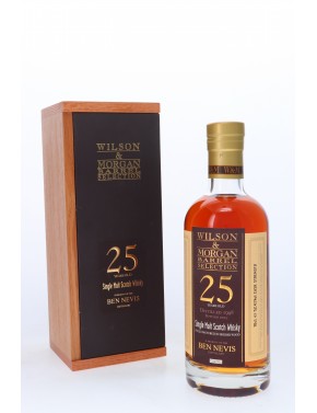 WHISKY WILSON & MORGAN BEN NEVIS 25 YEARS FULL SHERRY 52,4° 70CL