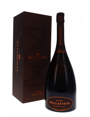 FRANCIACORTA BRUT GRANDE CUVEE ALMA GIFT BOX BELLAVISTA MAGNUM
