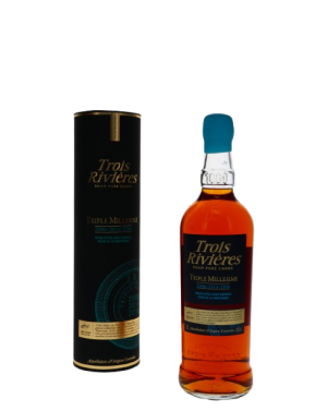 RHUM TROIS RIVIERES TRIPLE MILLESIME 42°   70CL