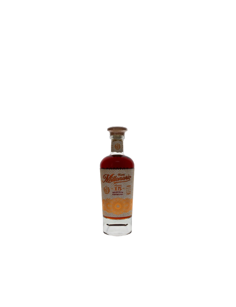 RHUM MILLONARIO 15 ANS 40°   70CL