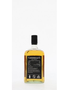 WHISKY CADENHEAD'S GLEN MORAY 24 ANS 1992 50,9°   70CL
