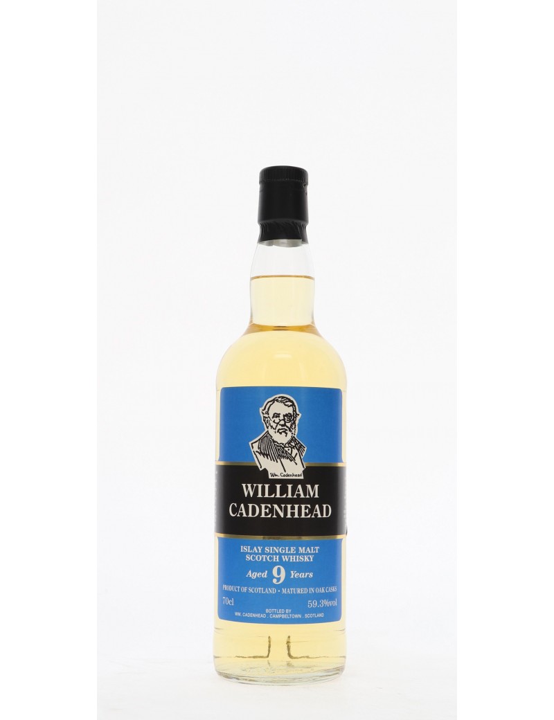 WHISKY WILLIAM CADENHEAD'S 9 ANS 59,3°   70CL