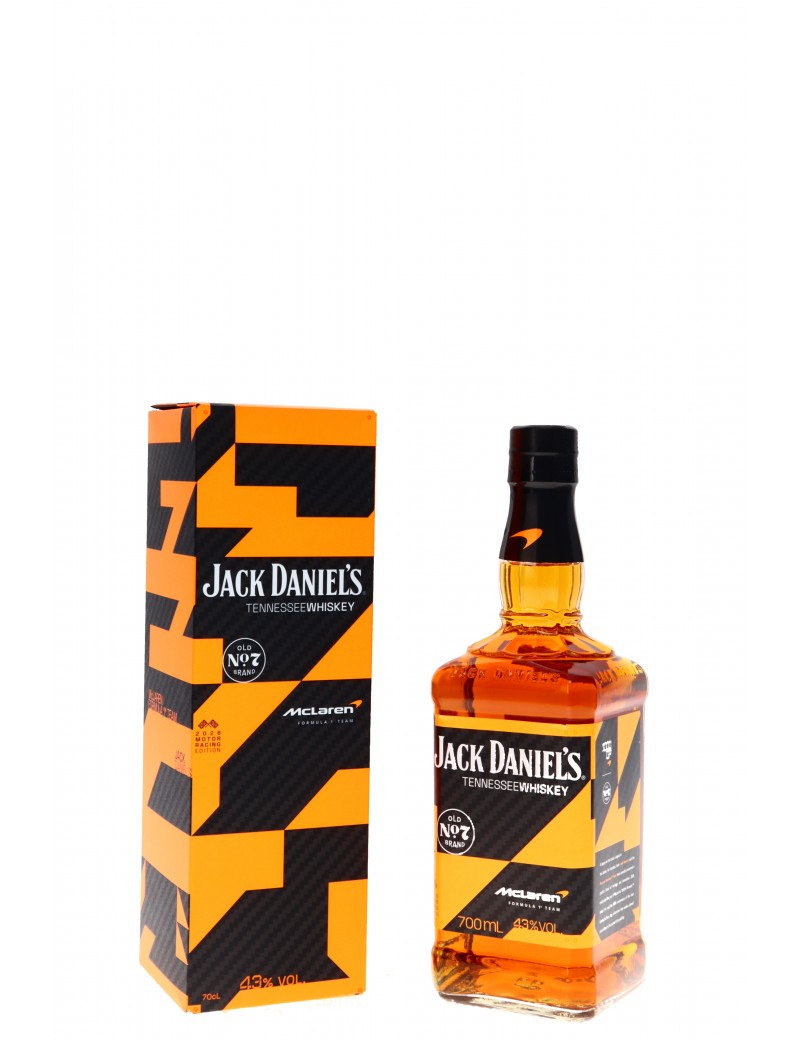 WHISKY JACK DANIEL'S N°07 MC LAREN N°03  43°   70CL
