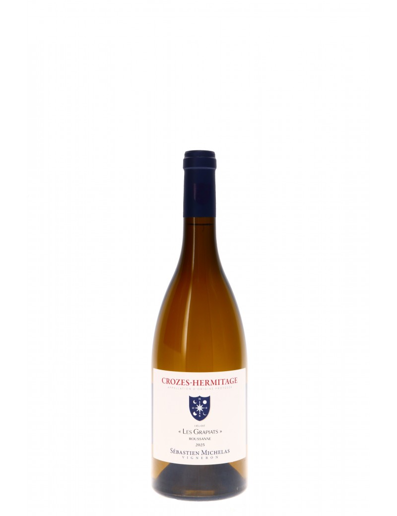 CROZES-HERMITAGE "LES GRAPIATS ROUSANNE" SEBASTIEN MICHELAS
